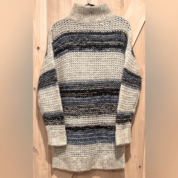 BCBGMaxAzria Cerulean Striped Mohair Tunic - Picture 8 of 16